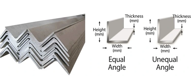 ASTM A276 TP316L Edelstahlwinkelstange SS 316L DIN1.4404 SS Winkelstange 100*100*10mm 1