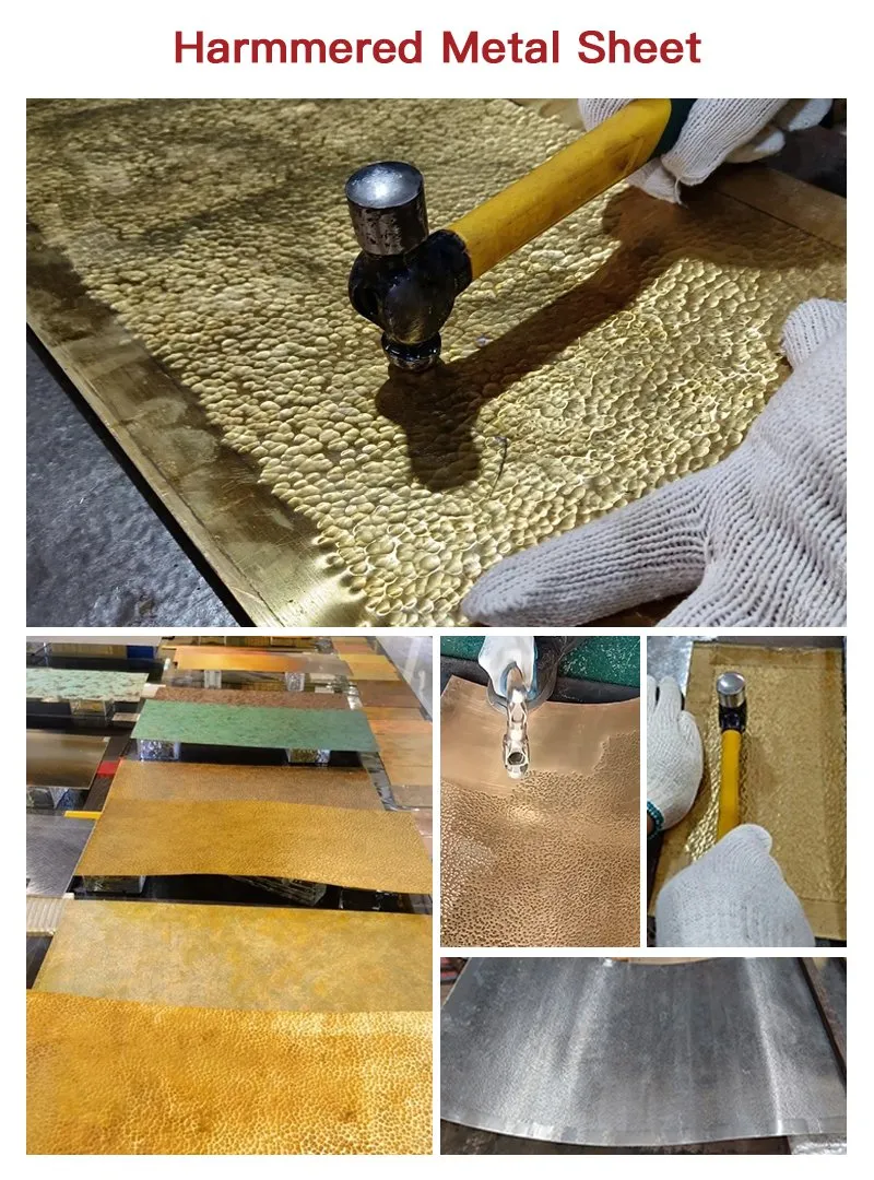 Verkleidung aus Stahlblech aus Metall und Edelstahl für Wand- oder Deckenplatten 8